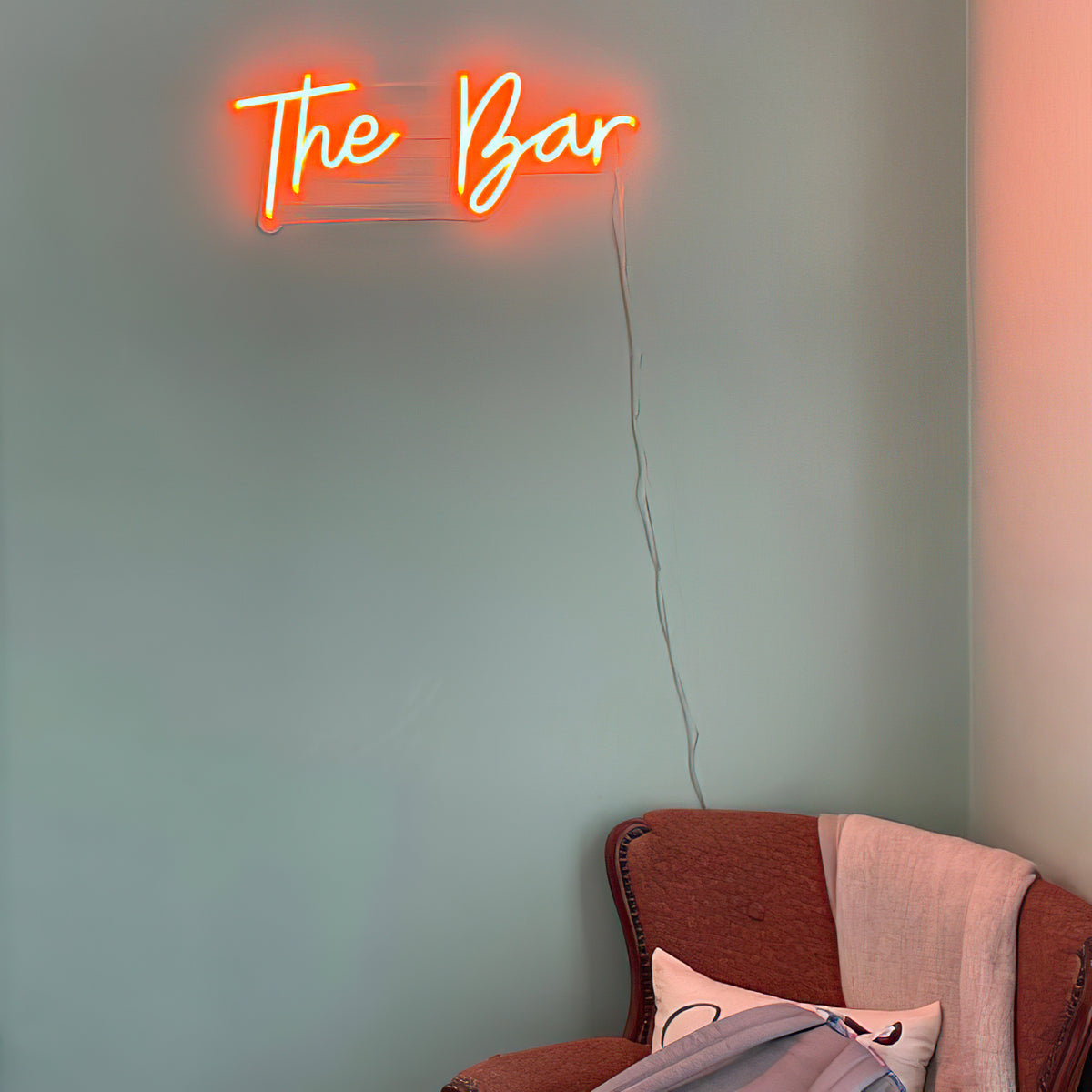 &quot;The Bar&quot; Neon Led Sign