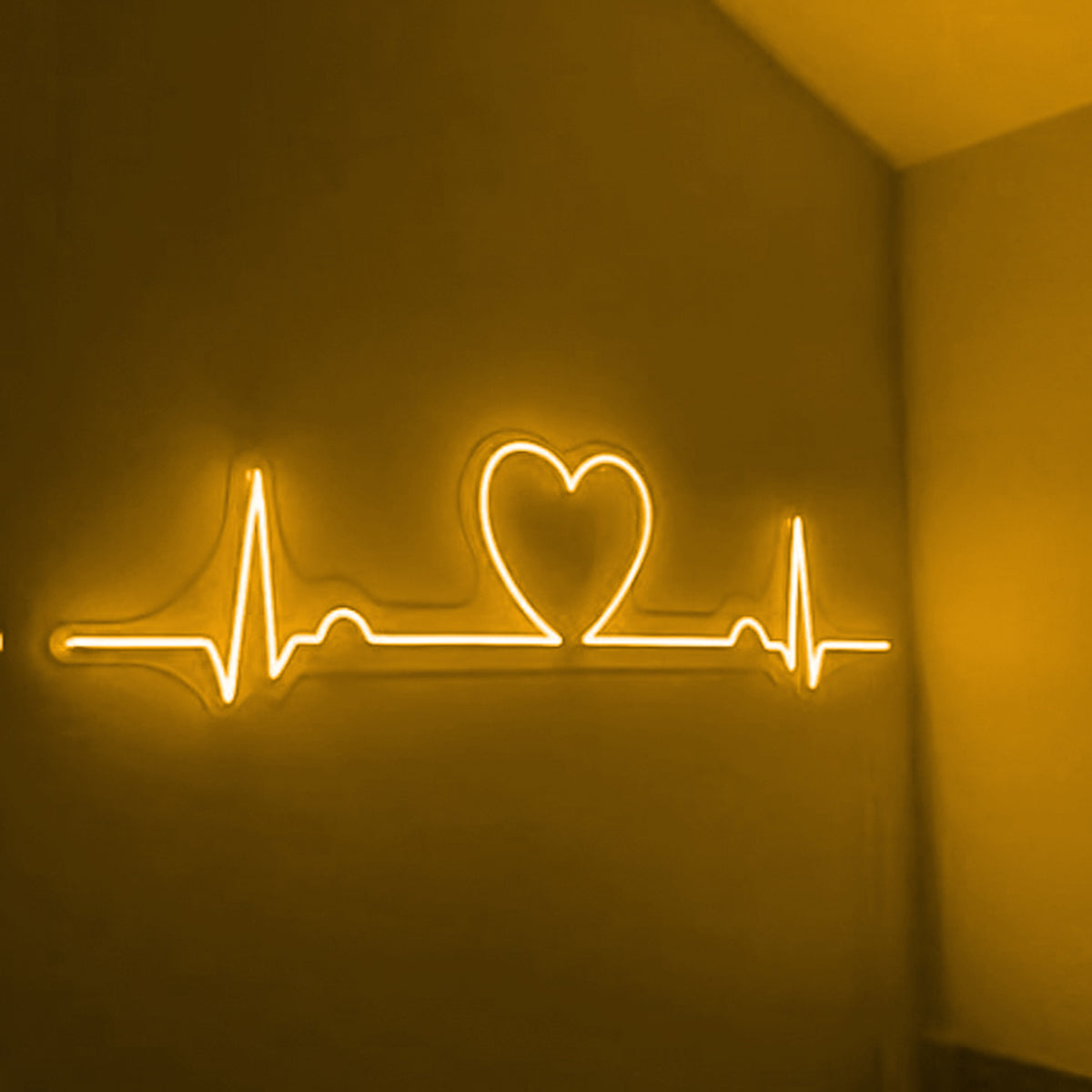 Heart Beat Neon LED Sign