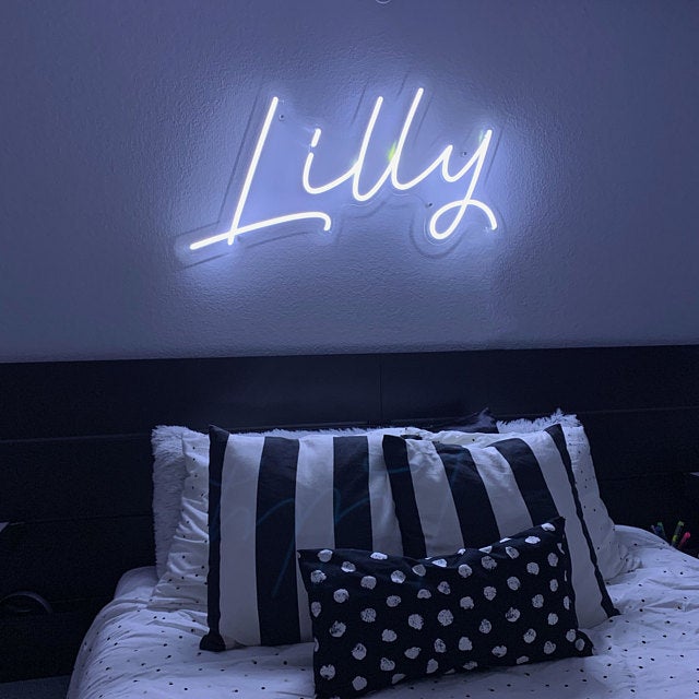 Lilly Name Neon Sign