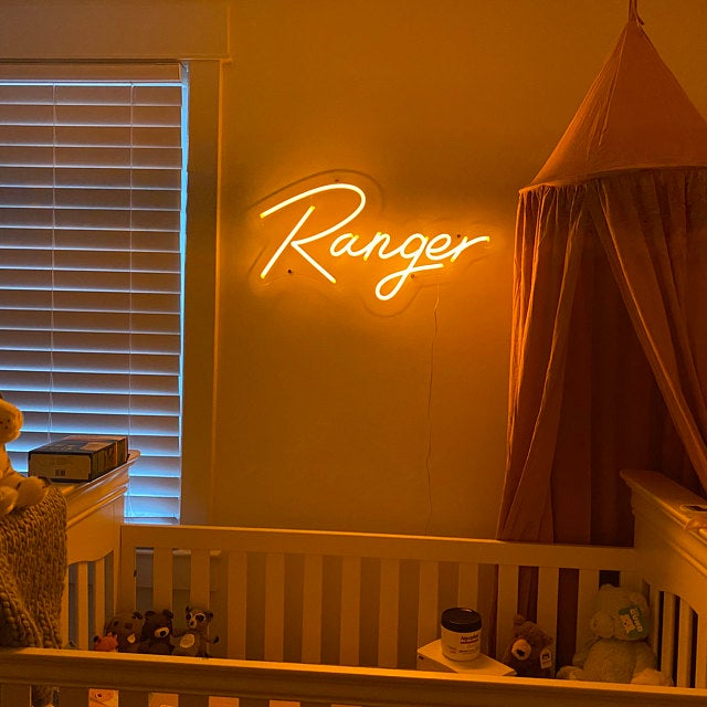 Ranger Name Neon Sign