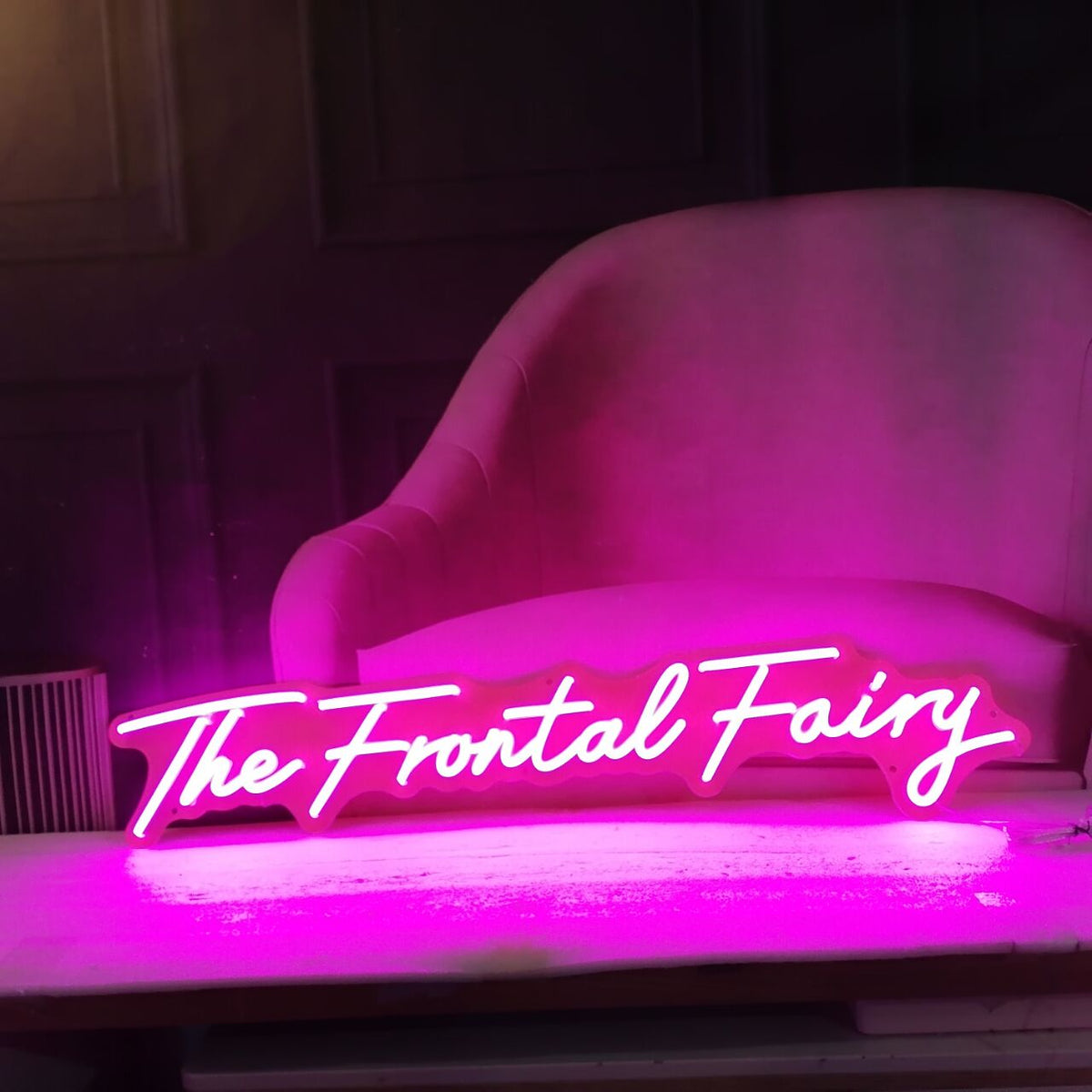 &quot;The Frontal Fairy&quot; Neon Led Sign