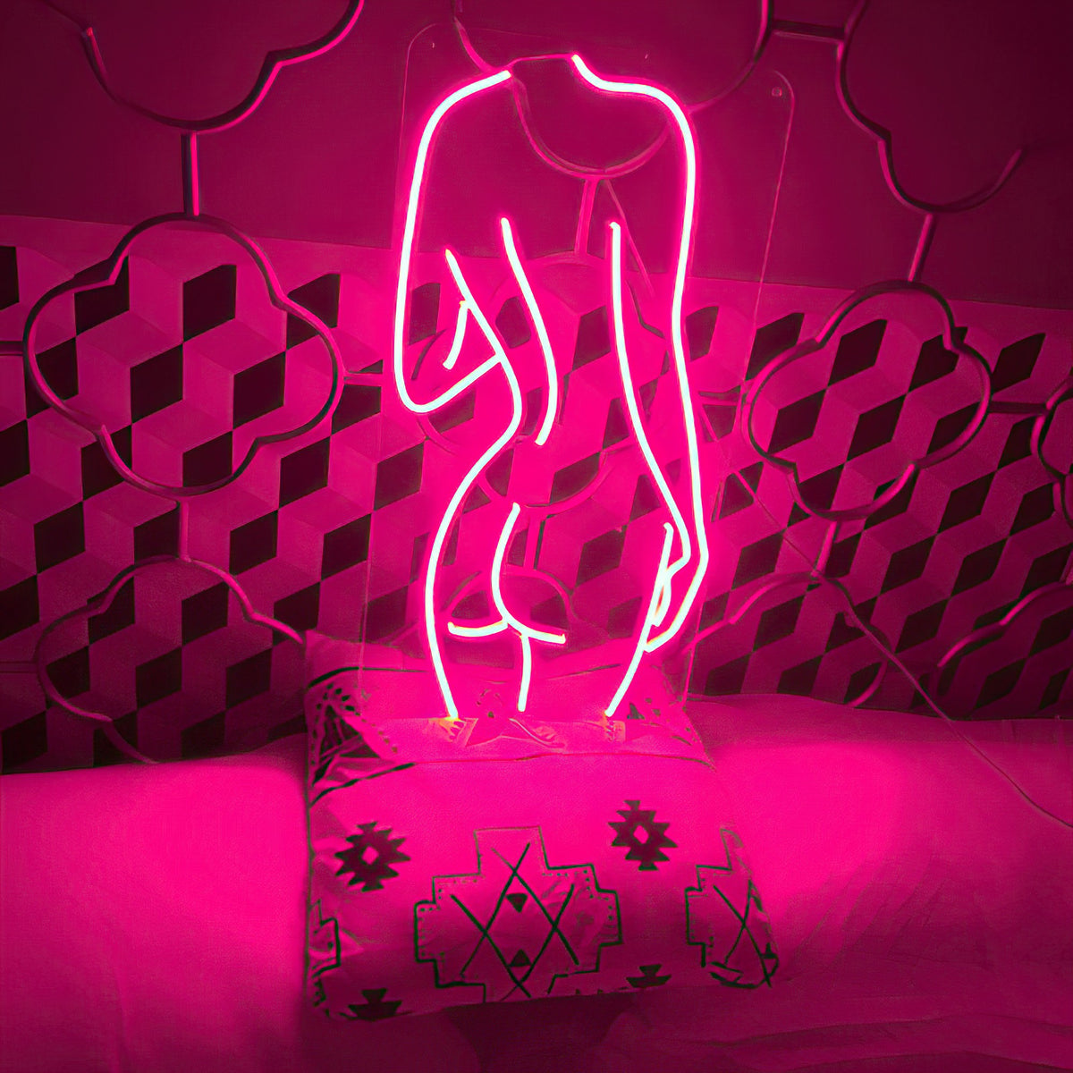 Sexy Lady Back Neon Led Sign