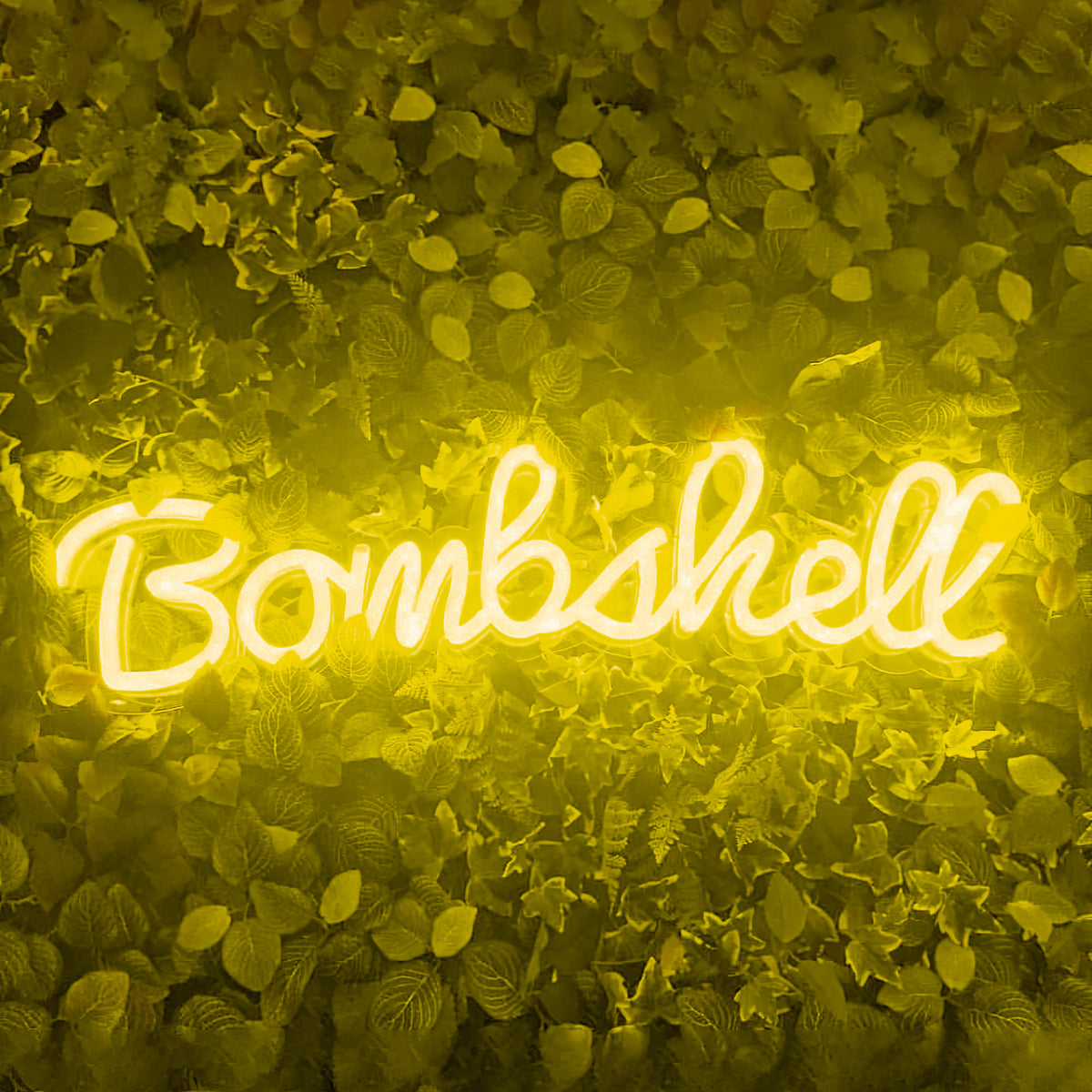 &quot;Bombshell&quot; Neon Led Sign