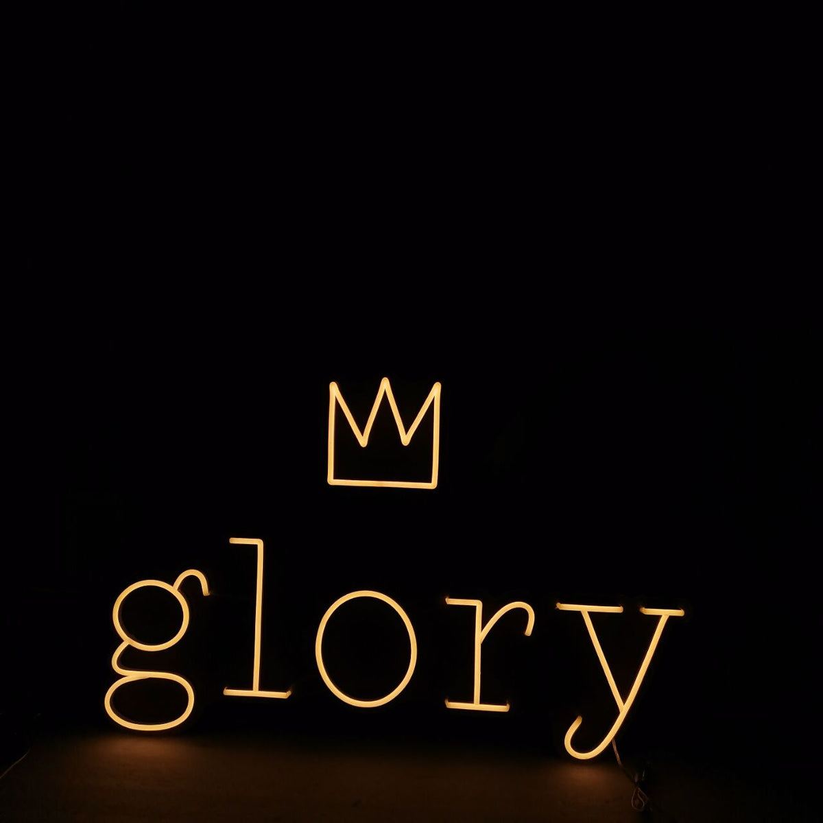 &quot;Glory&quot; Neon Led Sign