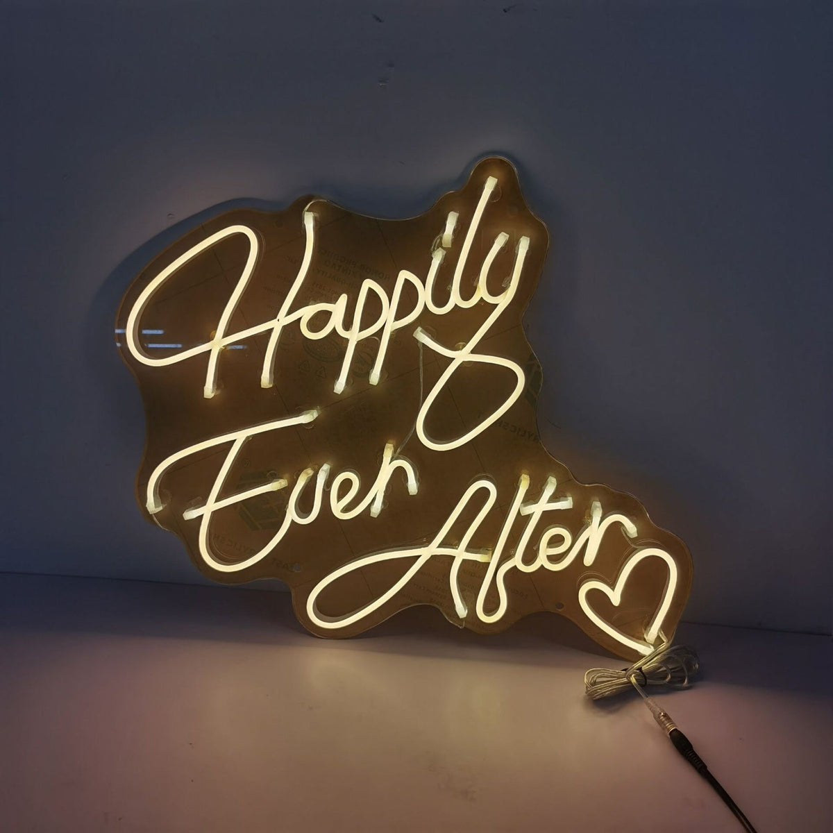 &quot;Happily Ever After&quot; Neon Led Sign