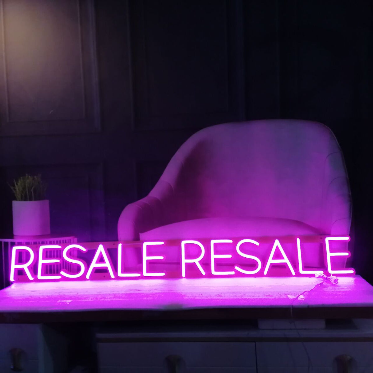 Resale Resale Neon Led Sign