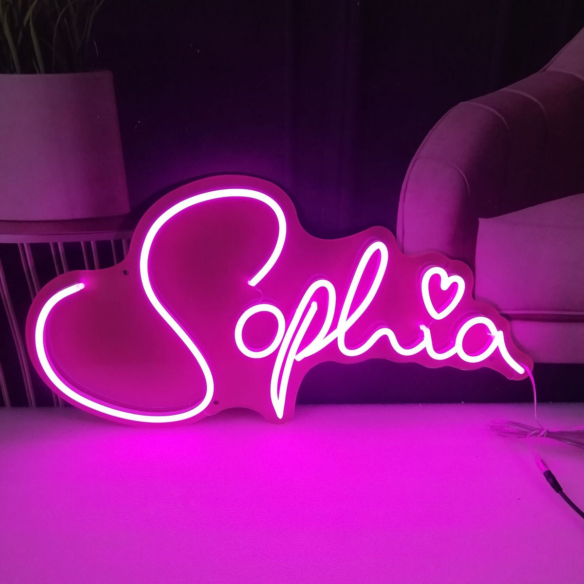Sophia Name Neon Sign