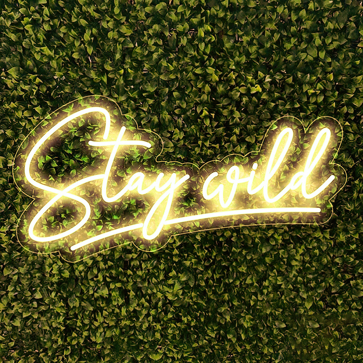 &quot;Stay Wild&quot; Neon Led Sign